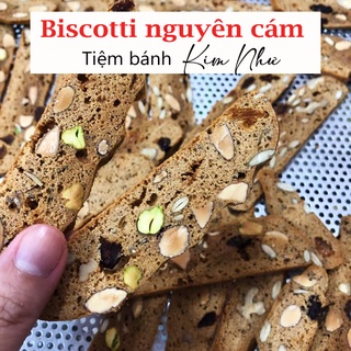 Biscotti nguyên cám - Bánh ăn kiêng healthy - hộp 200g