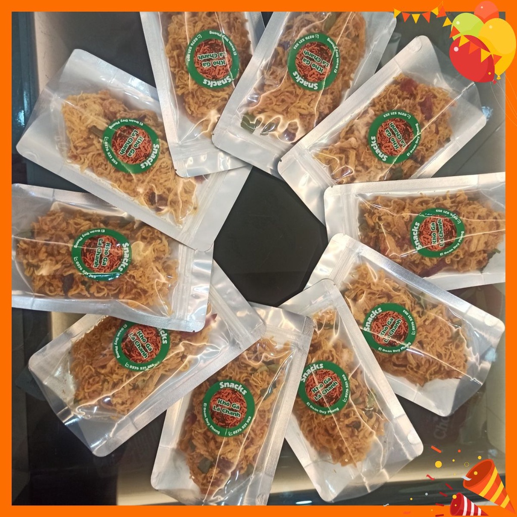 Khô gà lá chanh bơ tỏi xé cay ngon chuẩn vị Đồ ăn vặt Mr Benz ăn là mê 100gr | BigBuy360 - bigbuy360.vn