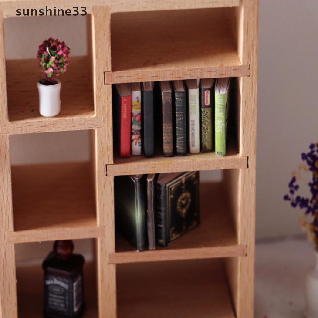 1 Bộ / 3 Cuốn Sách Và Tạp Chí Trang Trí Nhà Búp Bê 1: 12