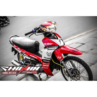 Tem Trùm Sirius Đỏ Trắng TRD