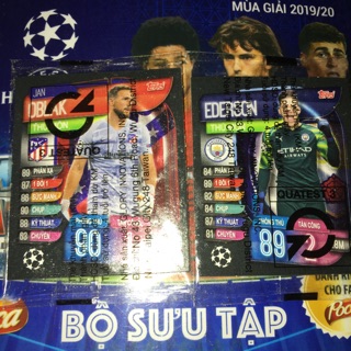 Thẻ cầu thủ siêu sao sân cỏ Poca UCL 2019/20 giá rẻ (#4)