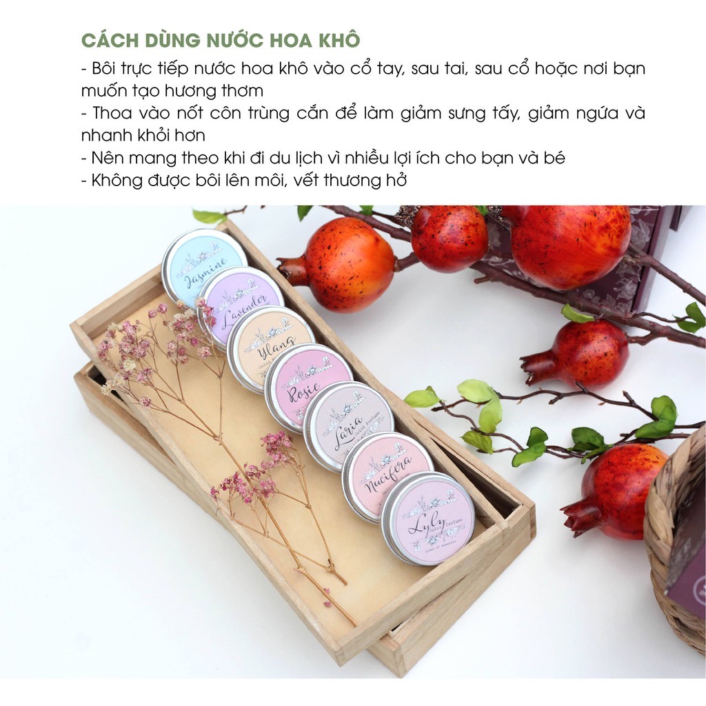 Nước Hoa Khô Dạng Sáp - Mộc An 15gr - Hương Tinh Dầu | BigBuy360 - bigbuy360.vn