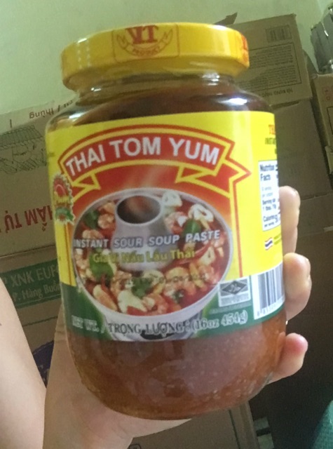 Gia vị Lẩu Thái Tom Yum - sa tế lẩu 454g