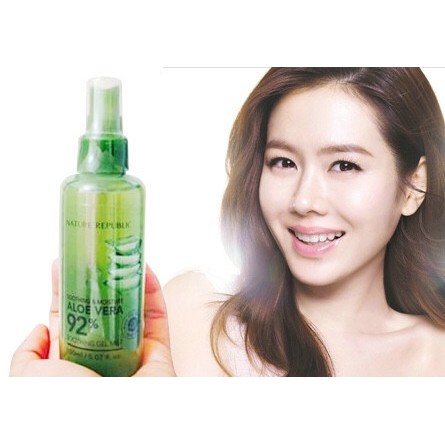 (VÔ ĐỊCH GIÁ) Xịt Khoáng Giải Nhiệt Cho Da Nha Đam Aloe Vera 92%