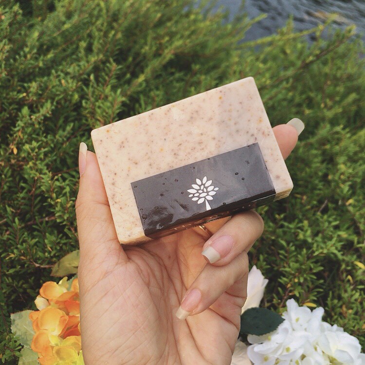 Xà phòng tắm giảm mụn lưng,mụn Ngực.mụn mông. nang lông Soap.MIXU HLOHA.handmade