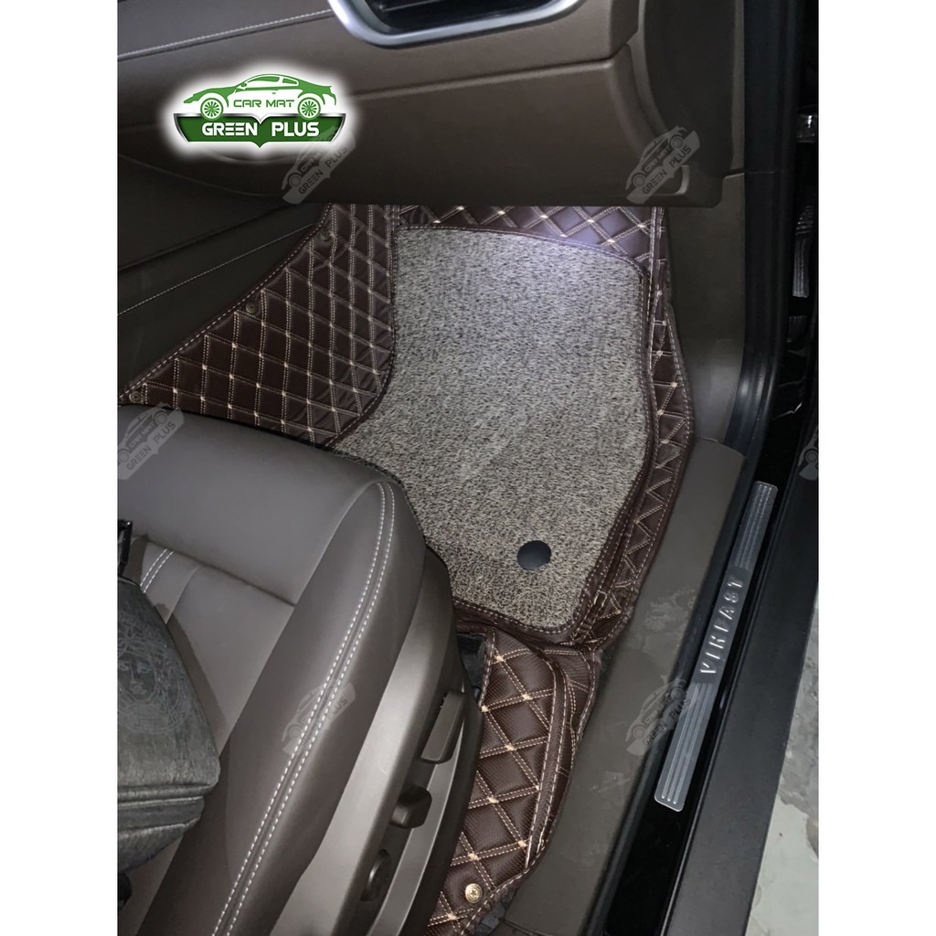 Thảm lót sàn ô tô 6D Vinfast Lux SA 2.0 chống nước, không mùi, phủ kín 90% sàn xe