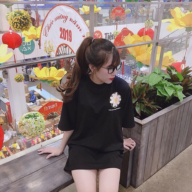 FREESHIP 50K - Áo Thun Nam Nữ Unisex Nam, Nữ Hoa Cúc