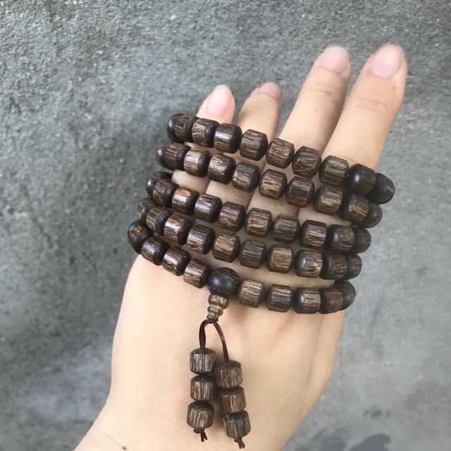 108 hạt trầm sánh chìm 8li