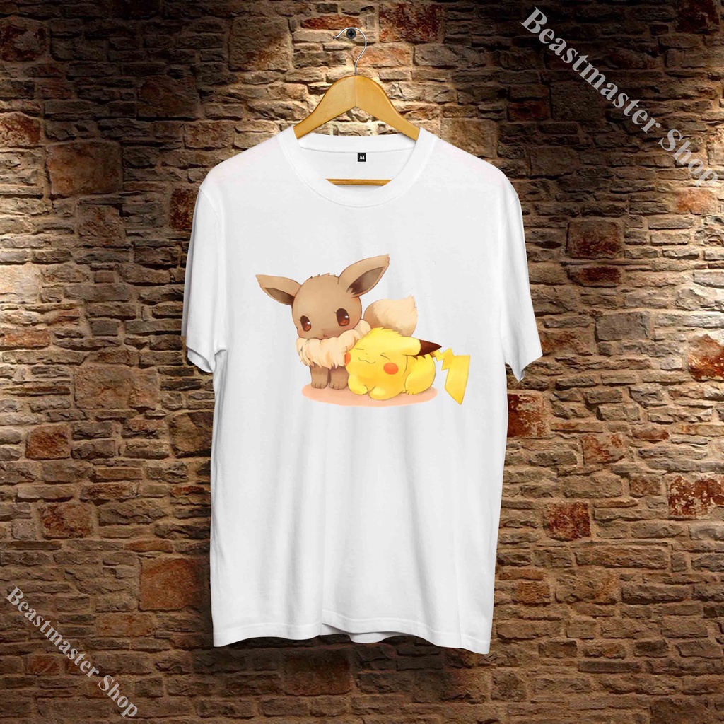 [ALL SALE]😍Áo Phông Eevee - Áo Phông Eevui - Eevee T-Shirt cá tính - EVE-004