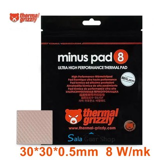 Miếng dán tản nhiệt Thermal Grizzly Minus Pad 8,High Performance Thermal Pad 30*30*0.5mm