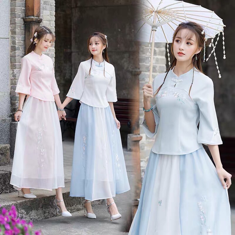 Hàng không có sẵn/ Áo hán phục cổ trang trung quốc