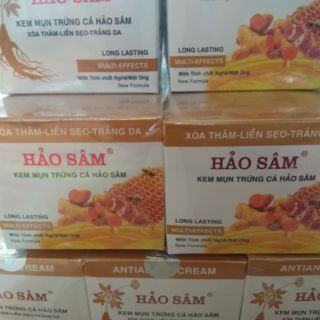 Kem mụn trứng cá hảo sâm