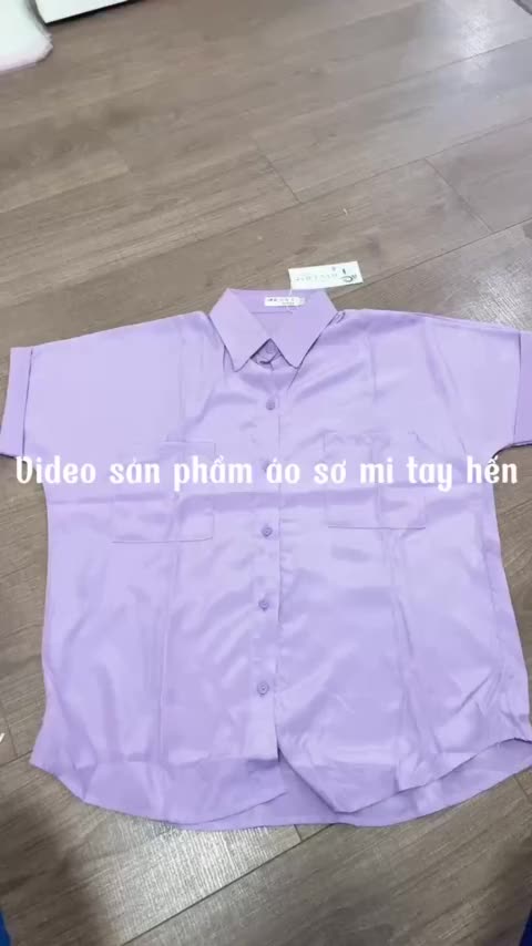 Aó Sơ Mi Nữ Tay Hến Túi Hộp Chất Vải Tơ Mát Mềm Không Nhăn | BigBuy360 - bigbuy360.vn