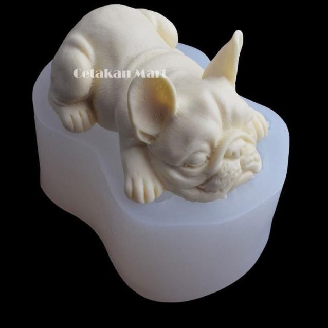 cm Frenchie Dog Silicone Mold Fondant Clay Mold (hàng Có Sẵn)