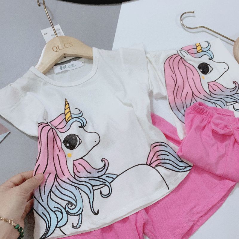 Set bộ ngựa Pony hồng