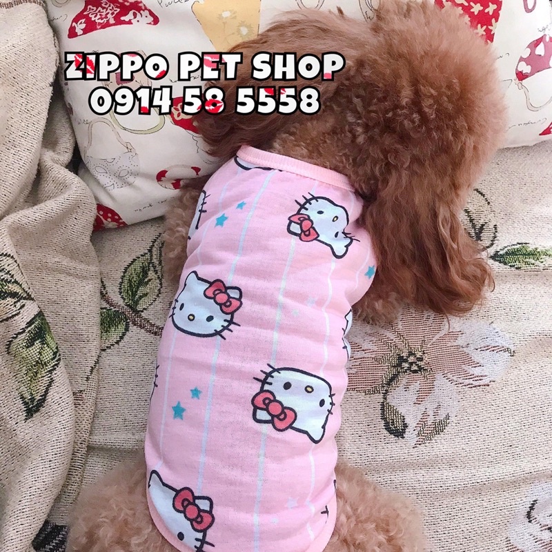 ÁO BA LỖ HELLO KITTY CHO THÚ CƯNG