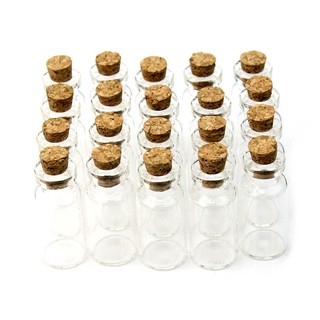 Set 20 Nút Bần Chai Thủy Tinh Mini Mới