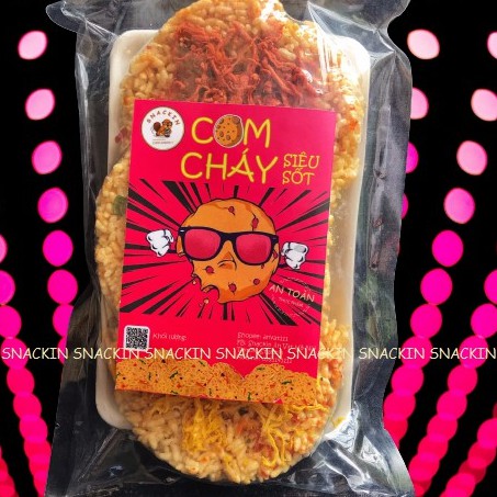 Cơm cháy chà bông, khô gà, khô bò siêu sốt SNACKIN, ăn vặt Hà Nội