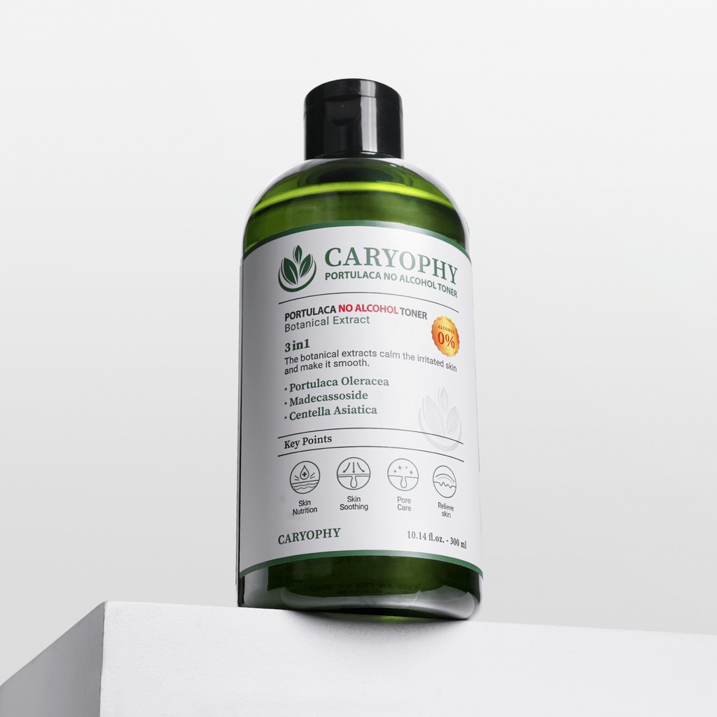 Toner cho da mụn Caryophy Portulaca 300ml