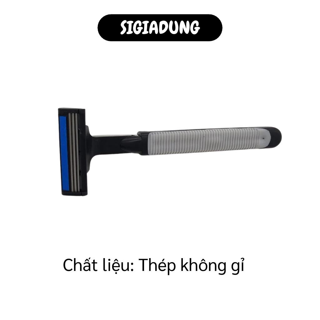 [SALE] Dao Cạo Râu - Bộ Cạo Râu Kèm 5 Lưỡi Dao Kép Thông Minh, Thay Đầu Tiện Lợi, Sắc Bén 5242