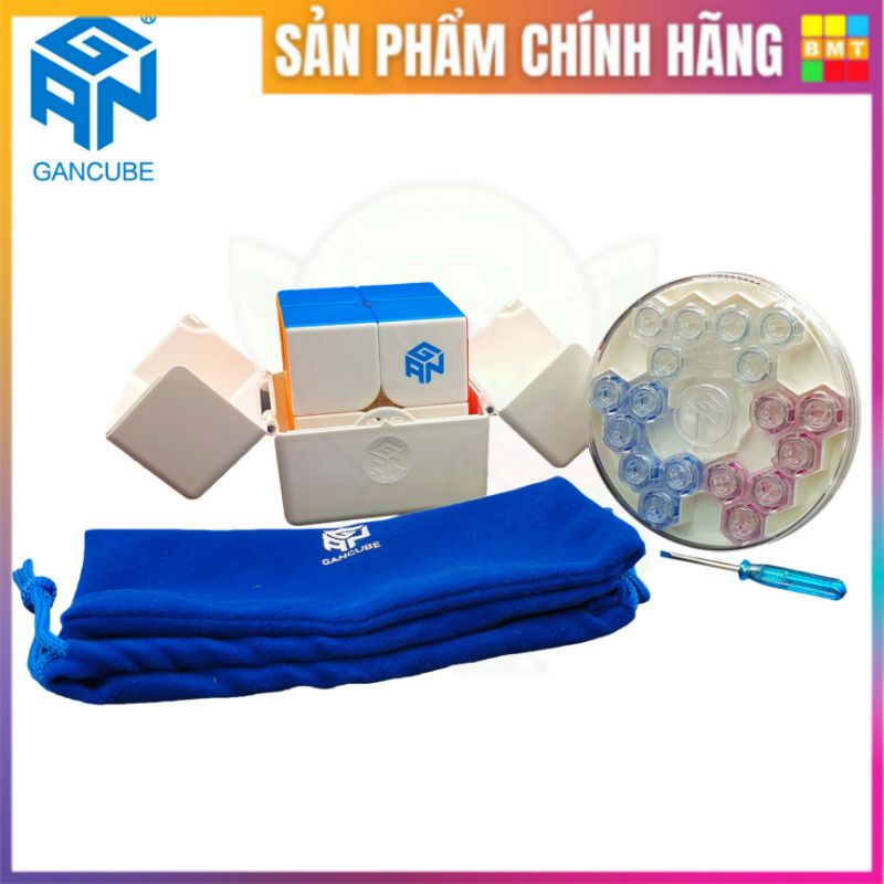 Rubik 2x2 GAN 251M Pro Có Nam Châm, Rubic 2 tầng cao cấp, Đồ Chơi Thông Minh Cho Trẻ Em