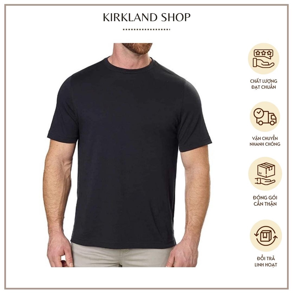 Áo Thun Kirkland Đen Chính Hãng