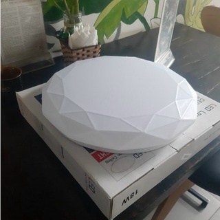 Đèn led ốp trần kim cương 24w ánh sáng vàng