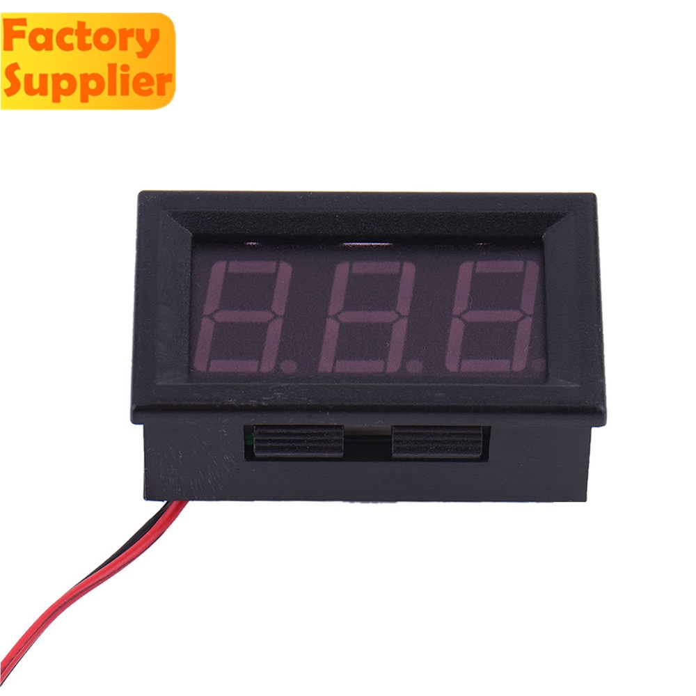 Volt kế kỹ thuật số pcbfun AC 70-500V 2 dây màn hình 0.56 inch 3 bit có LED cao cấp