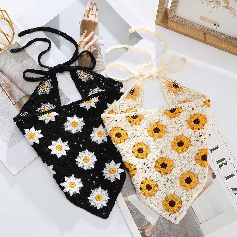 AROMA Băng Đô Vải Dệt Kim Họa Tiết Tam Giác Phong Cách Dân Tộc