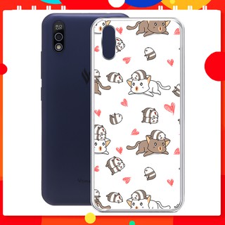 [FREESHIP ĐƠN 50K] Ốp lưng Vsmart Bee 3 in hình gấu trúc chibi cute - 01273 Silicone Dẻo