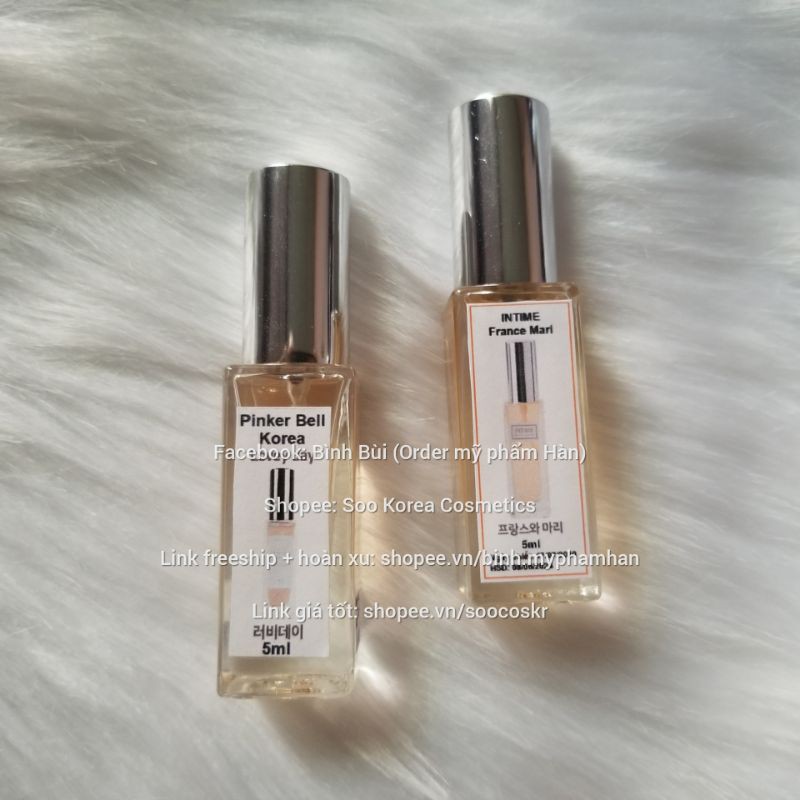 [AUTH 10ml dạng xịt ảnh thật 3 và 4] Nước hoa Pinker Bell Hàn | BigBuy360 - bigbuy360.vn