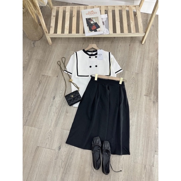 set áo thuỷ thủ mix chân váy