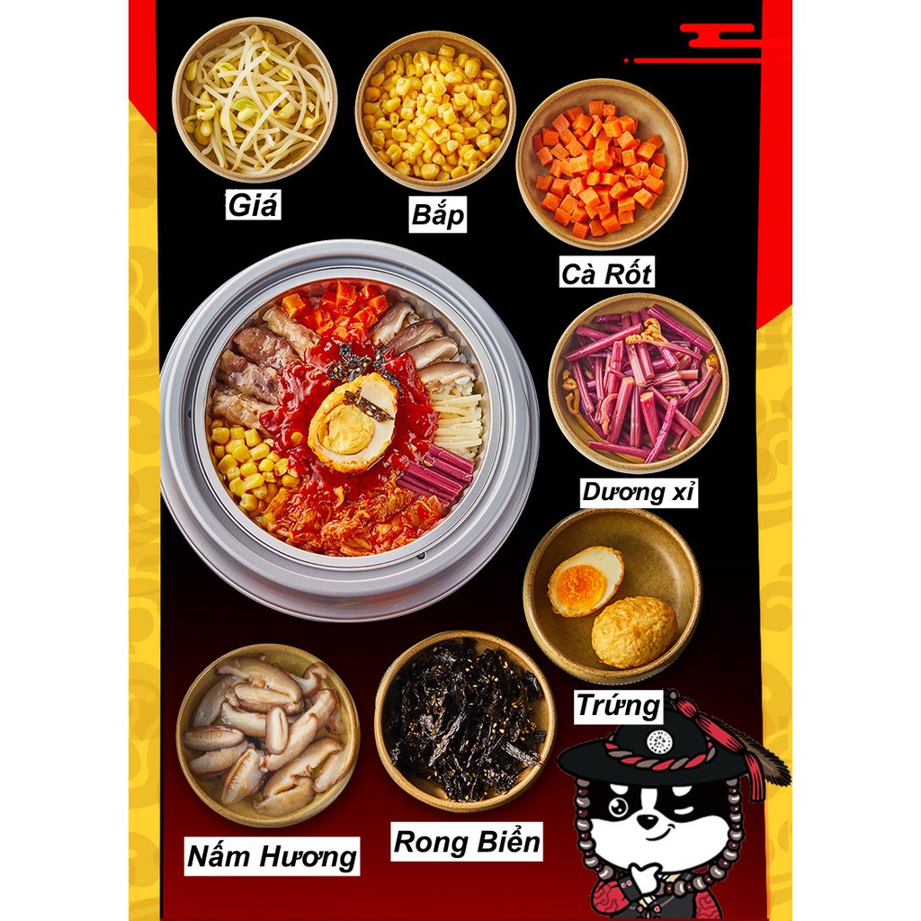 Cơm Tự Sôi Vị Bò Trộn Bibimbap Phong cách Hàn Quốc  - Có Sẵn - HCM. | BigBuy360 - bigbuy360.vn