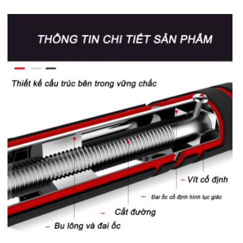 Xà đơn treo tường, gắn cửa không cần bắt vít độ dài tùy chỉnh phù hợp tập gym tại nhà tăng cơ bắp