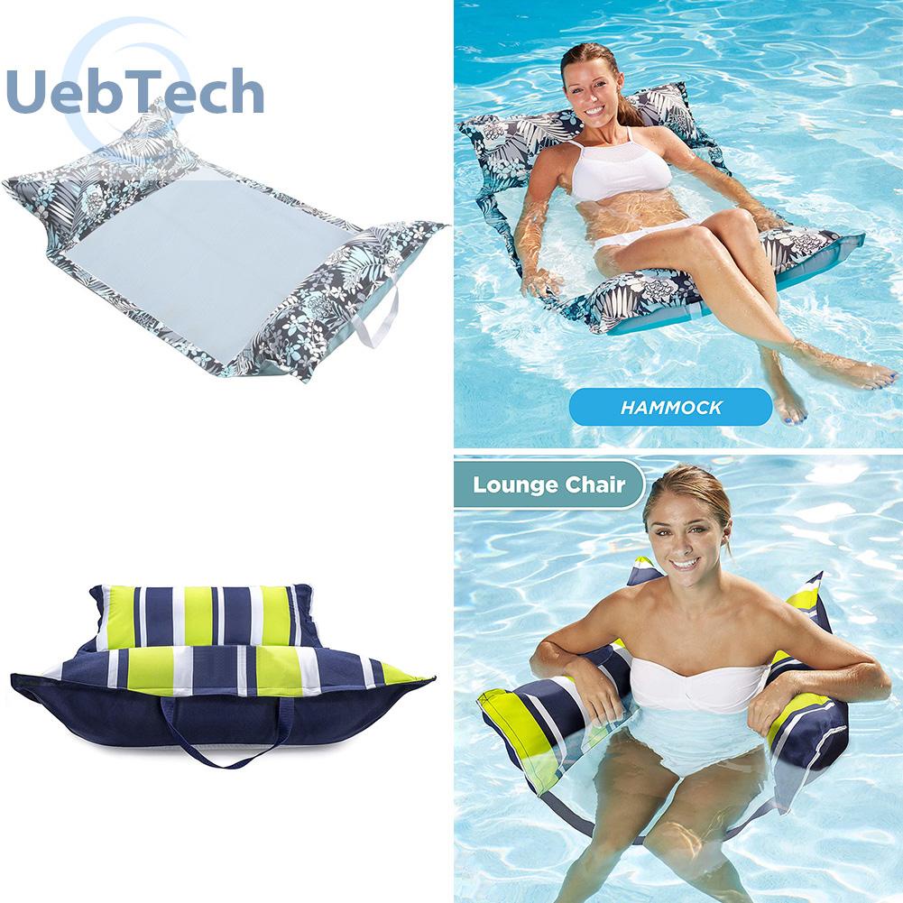 Giường Phao Nổi Bơm Hơi Có Thể Gấp Gọn Dùng Cho Bể bơi