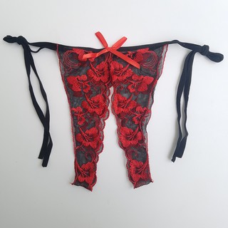 Quần lót nữ gợi cảm - quần lót nữ cột dây không đáy TL1510