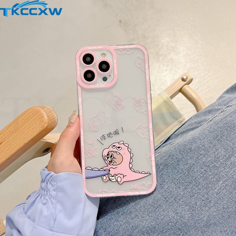 Ốp Điện Thoại Dẻo Hình Khủng Long Cho Samsung Galaxy M23 A23 A03 Core A10S A53 M52 A73 A72 A71 A52 A52S A51 A33 A50 A50S A30S A20