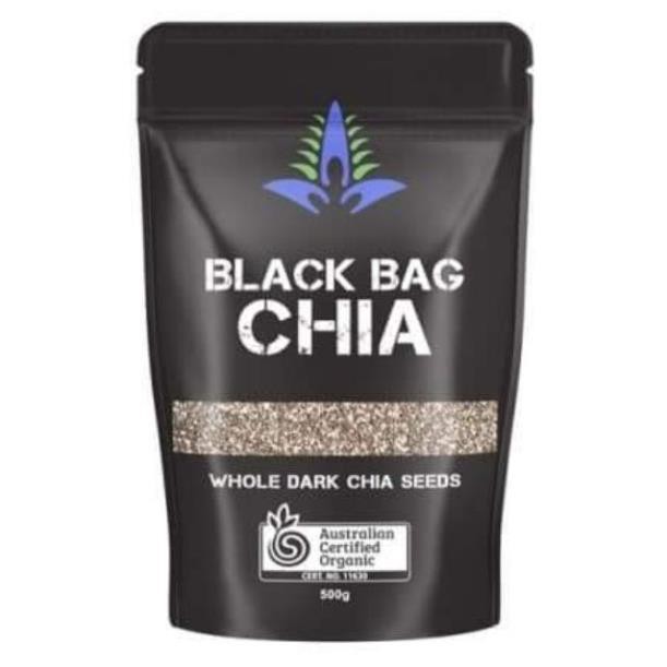 [Keto] 500g hạt chia Úc đen chuẩn ngon- Sức Khỏe Vàng