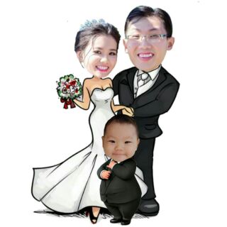 Combo chibi sinh nhật