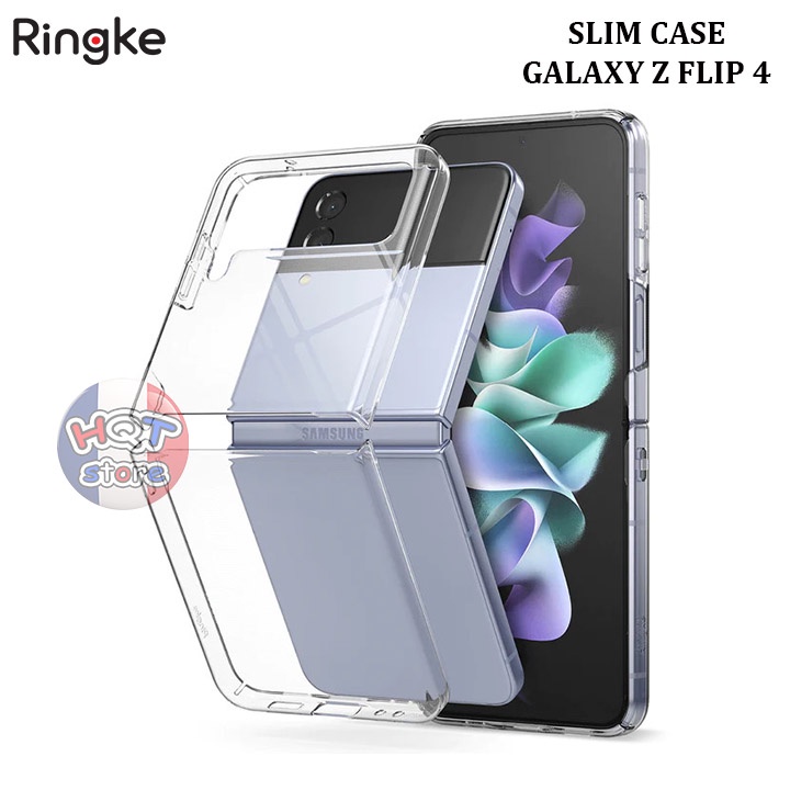 Ốp lưng Ringke Slim Case cho Galaxy Z Flip 4 5G chính hãng - Hàng nhập khẩu