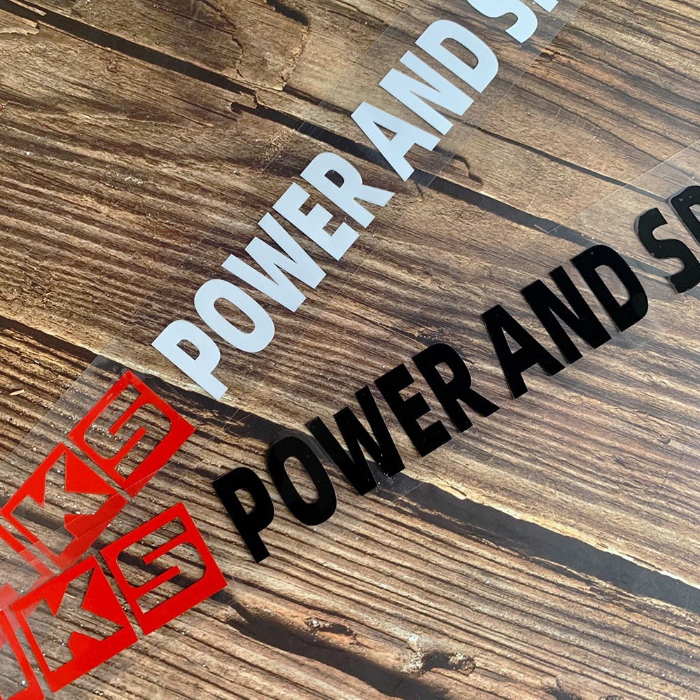 Nhãn Dán Trang Trí Xe Hơi Chống Thấm Nước Hình Xẻng Độc Đáo 45Cmx3.8Cm