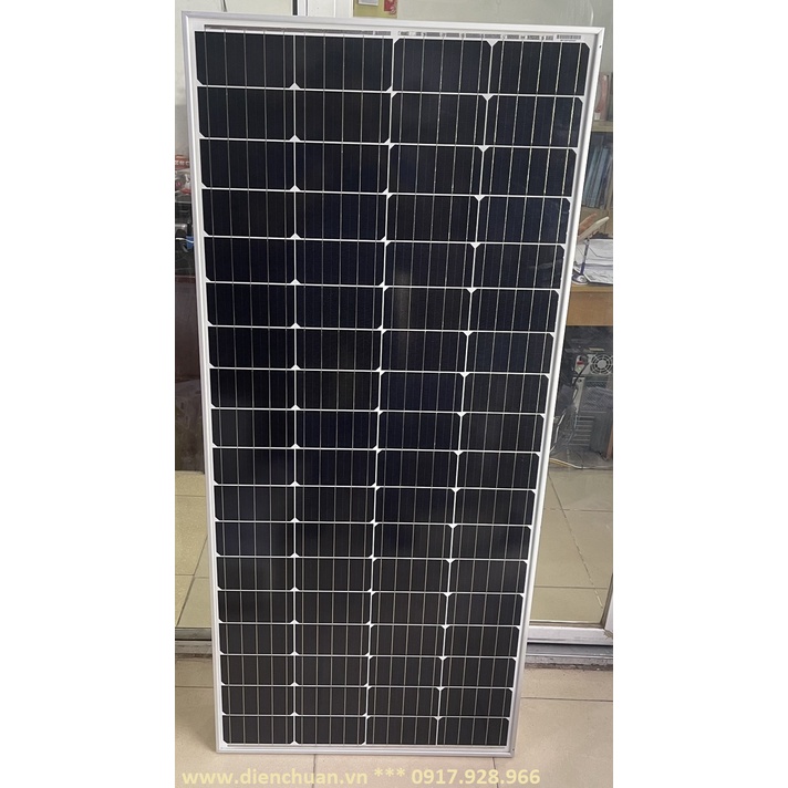 Tấm pin mặt trời Mono 150W 20V loại tốt sản xuất tại Việt Nam