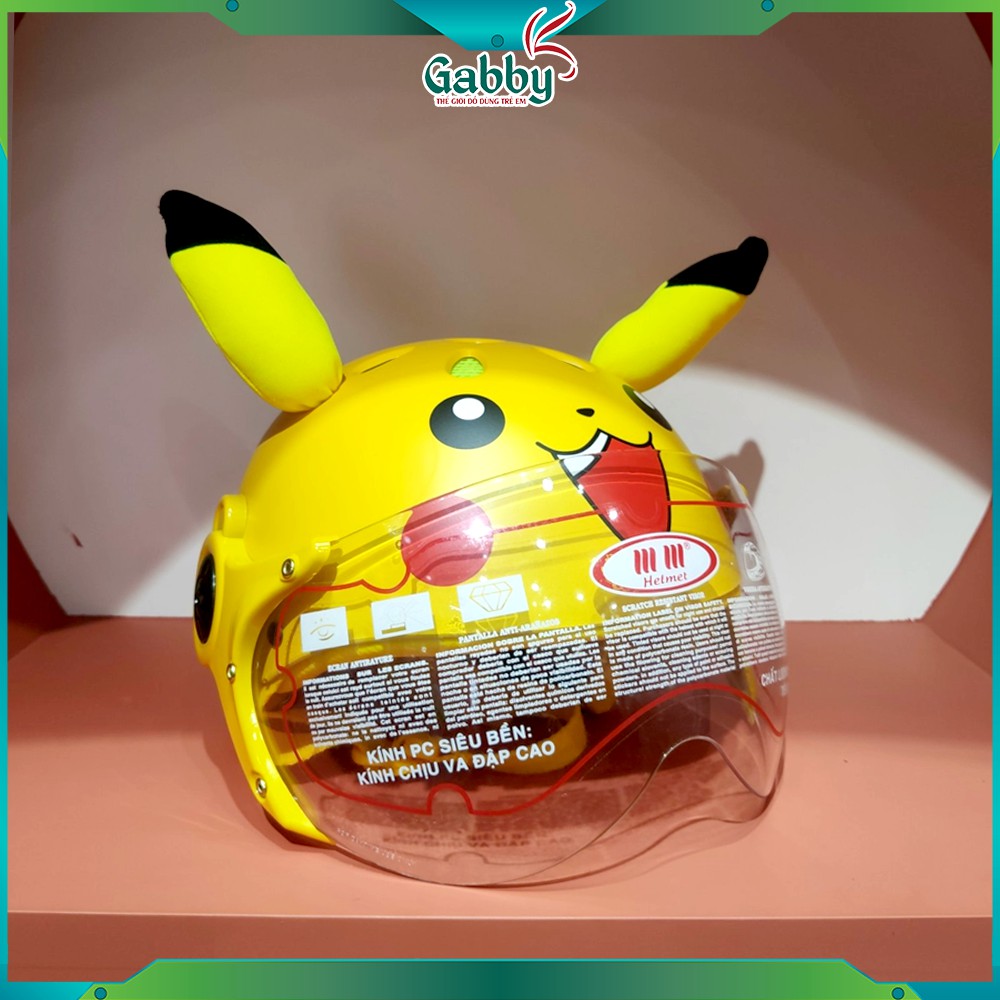 MŨ NÓN BẢO HIỂM CHO BÉ - PIKACHU