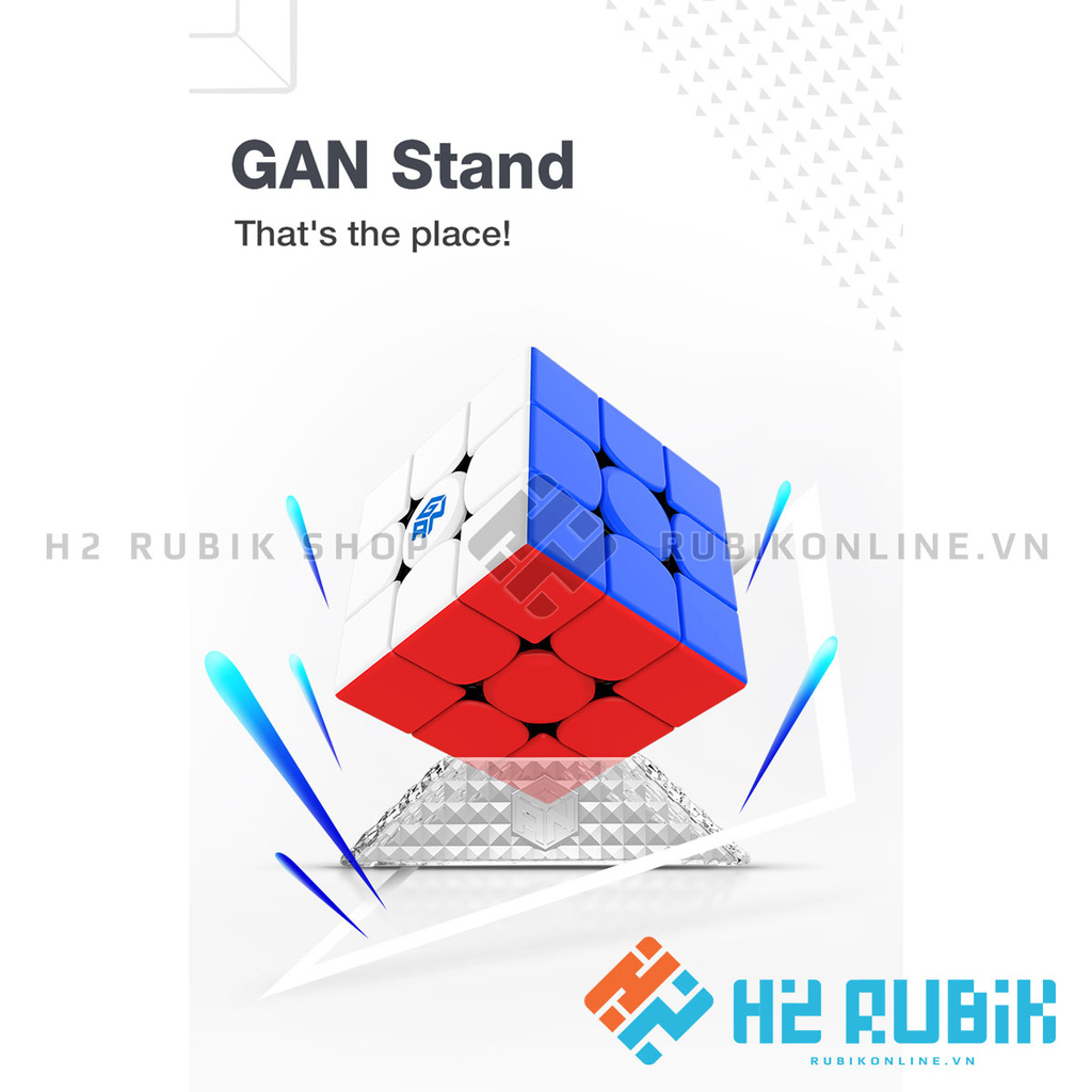 GAN Triangle Display Stand - Đế kê rubik GAN chính hãng cao cấp