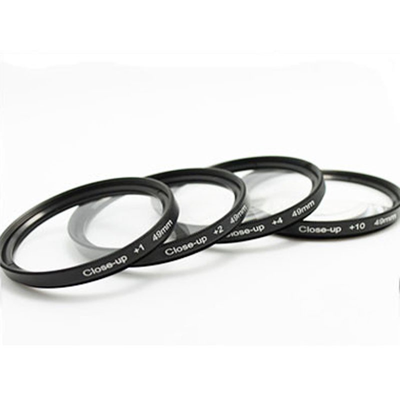 Bộ Kính Lọc Macro +1 +2 +4 +10 Close-UP 49 52 55 58 62 67 72 77mm Cho Máy Ảnh