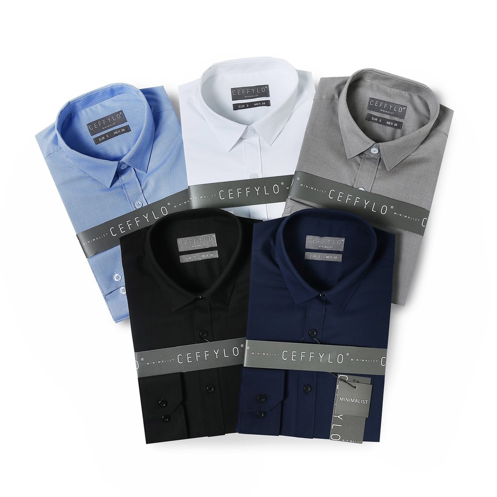 Sơ mi nam cao cấp - 5 mẫu - chóng nhãn - cotton 100% - mềm mịn