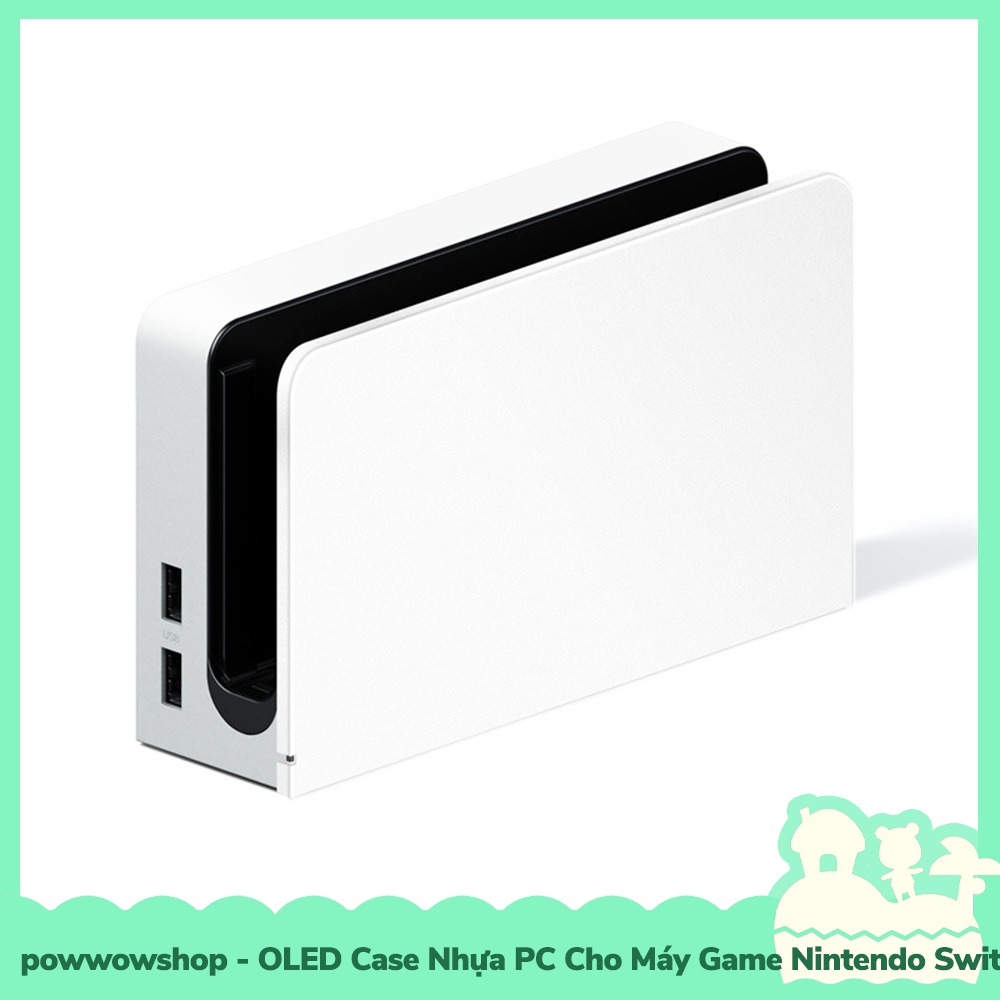 [Sẵn VN - Hỏa Tốc] OLED (Gắn Dock Được) Case Ốp Nhựa PC Cho Máy Game &amp; Dock Nintendo Switch OLED Phong Cách Đơn Sắc
