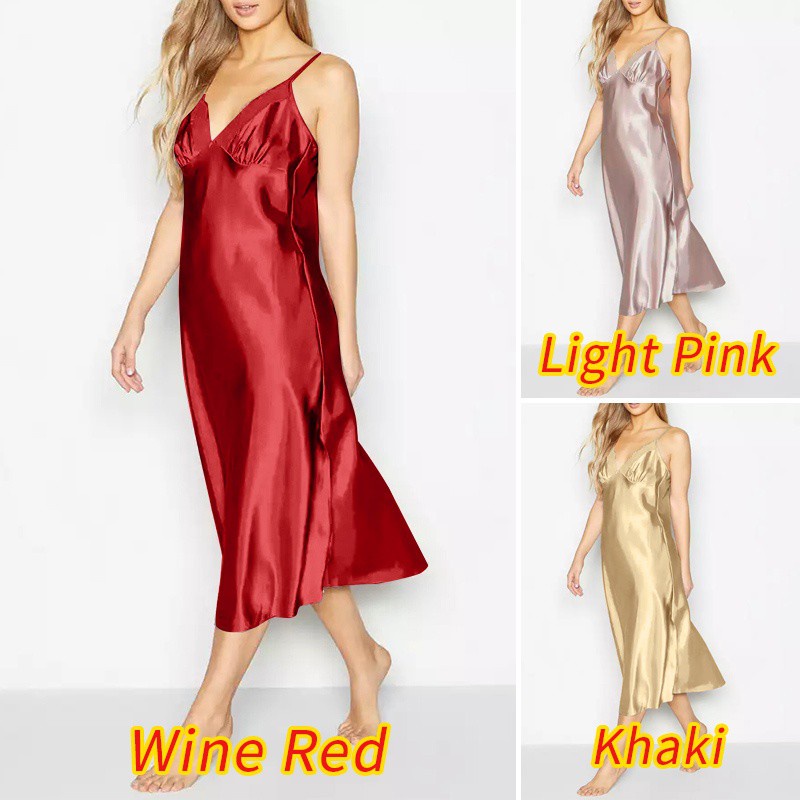 Zanzea Đầm Ngủ Hai Dây Cổ Chữ V Phối Ren Thời Trang Cho Nữ | BigBuy360 - bigbuy360.vn