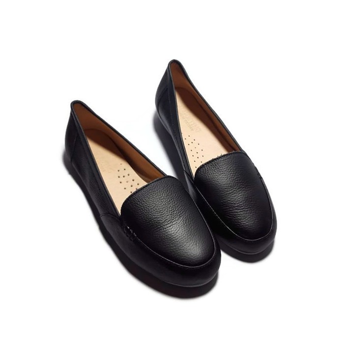 [FREESHIP] Giày Augustino Moca Nữ Đế Bệt Da Bò Thật | BigBuy360 - bigbuy360.vn