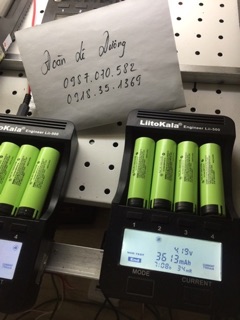 Pin 18650 panasonic 3400mAh mới 100%